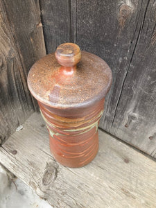 Jar, Canister- Wood Fired