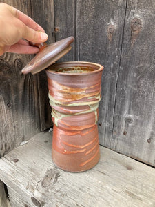 Jar, Canister- Wood Fired