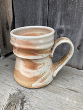 Load image into Gallery viewer, Mug- Wood Fired, shino glaze
